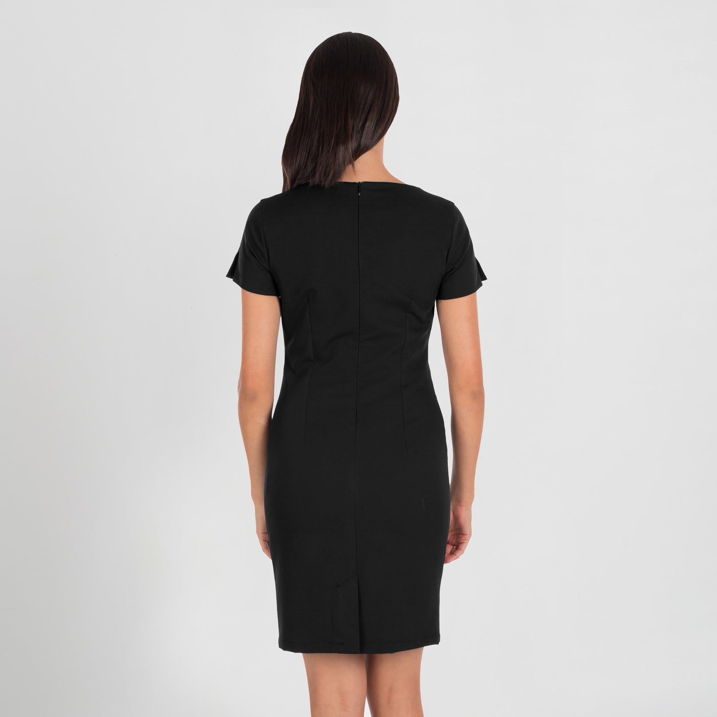 Vestido Manga Corta