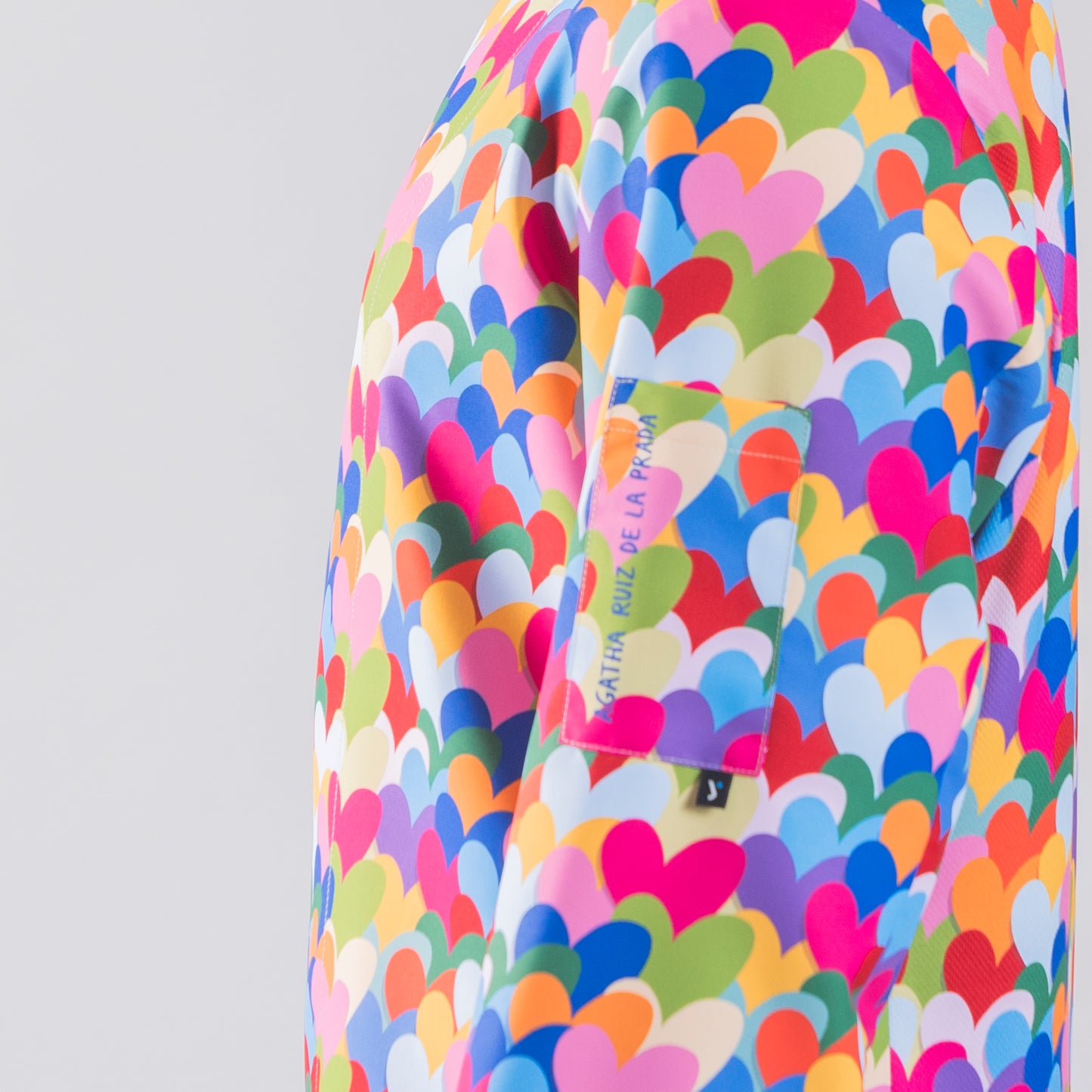 Chaqueta cocina unisex heart algodón Agatha Ruiz de la Prada