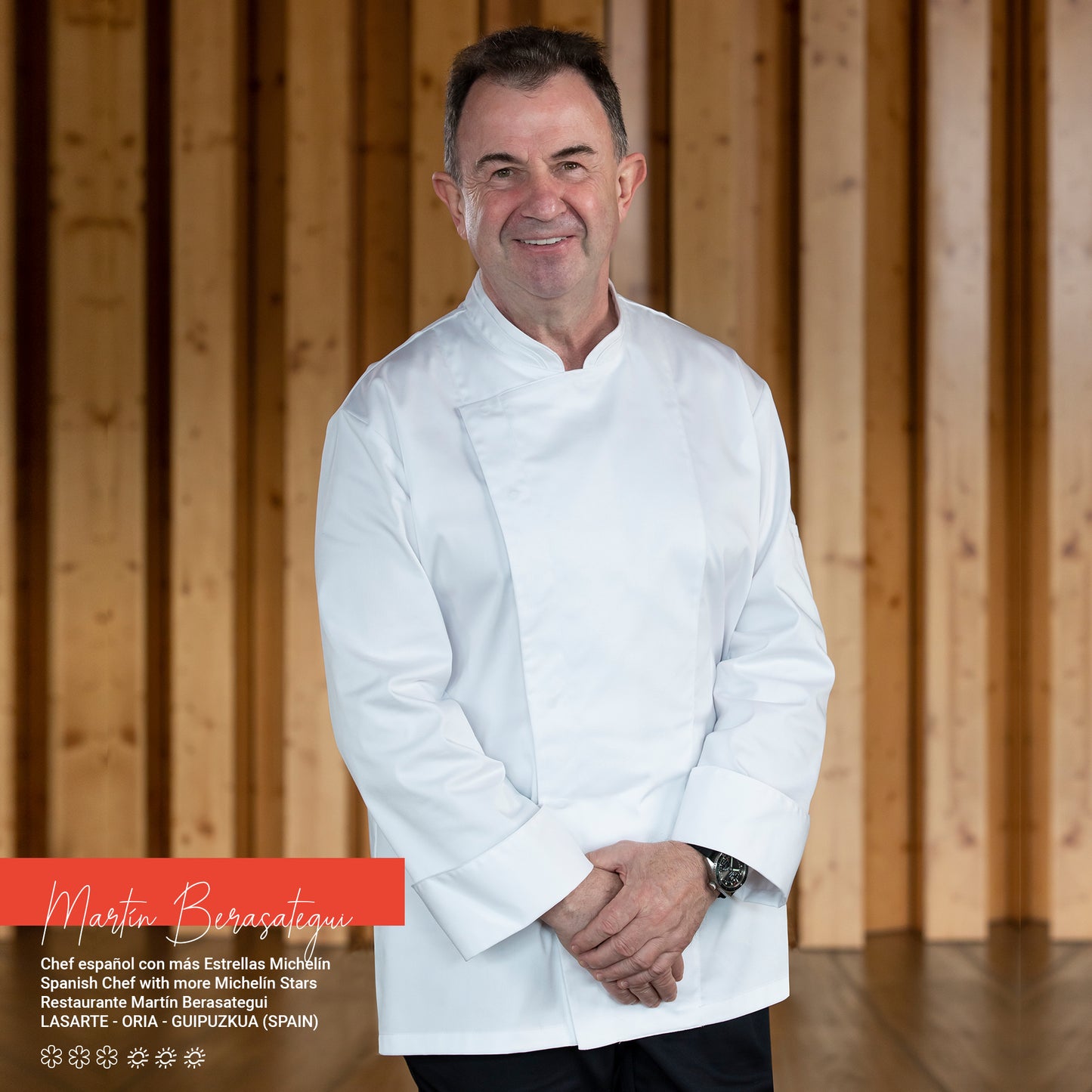Chaqueta cocina unisex Martín