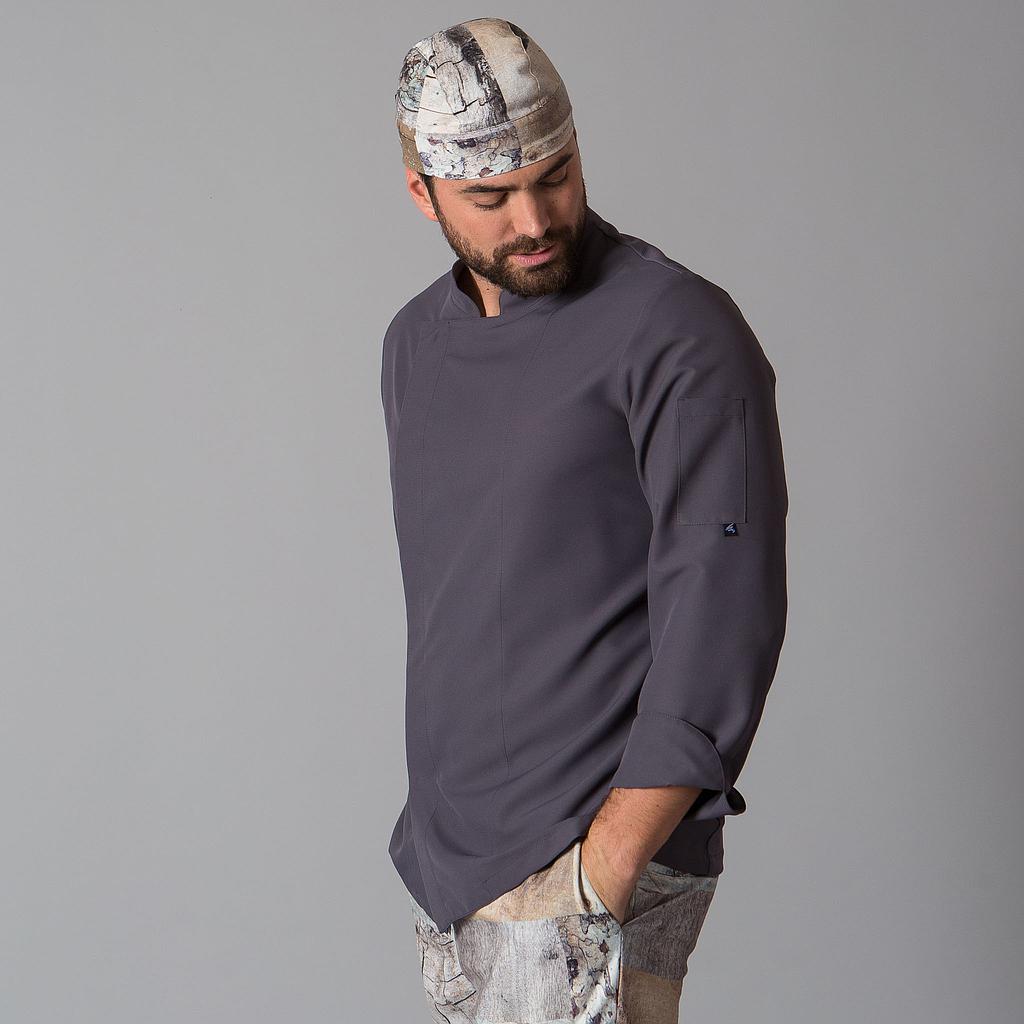 Chaqueta cocina Hombre Vidal (manga larga)